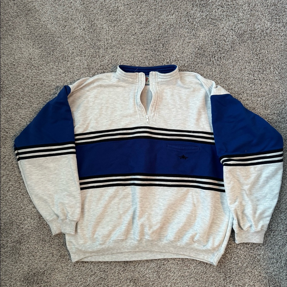 1/4 Zip Crewneck